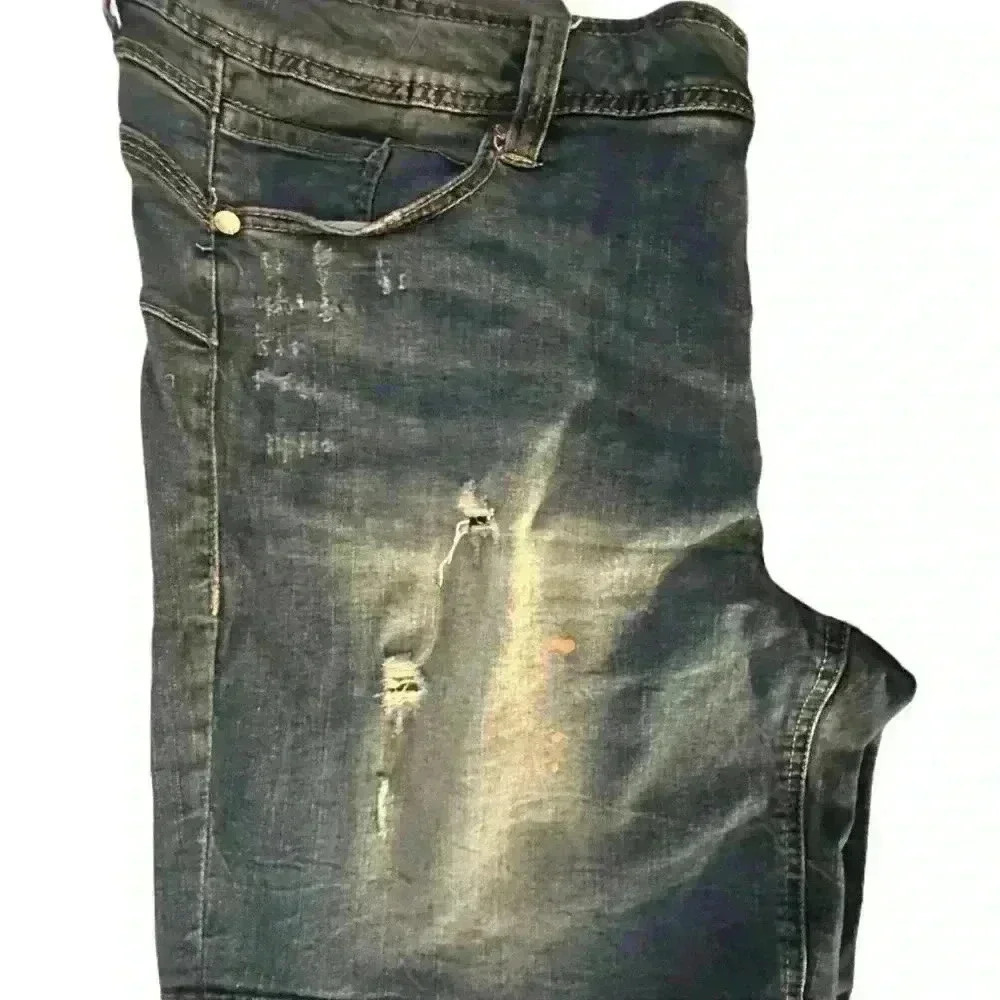 7 Seven Denim Shorts Size 16 - Picture 8 of 10